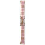 Universal Slim Magnetic Buckle Napped Fabric Leather Watch Band - Image 7