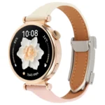 Universal Slim Magnetic Buckle Genuine Leather Watch Band