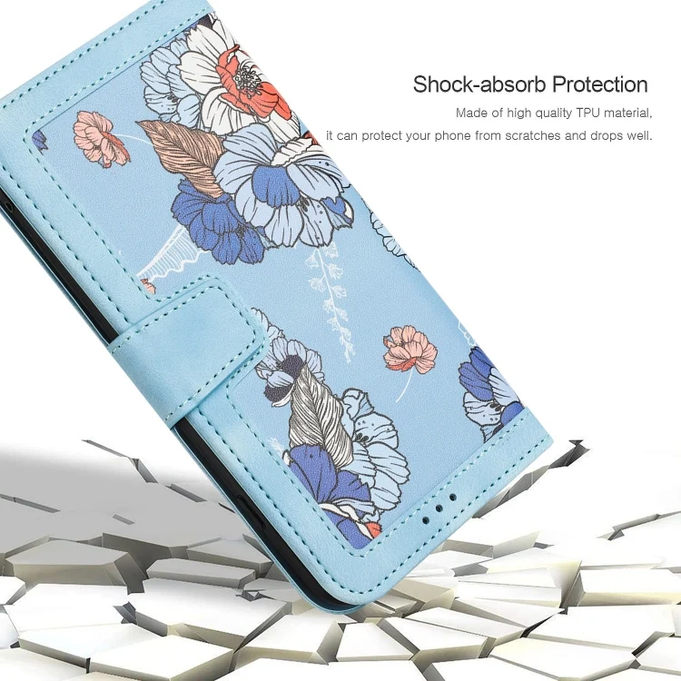 EDA007432202A_6.webp Floral Pattern Leather Phone Case with Lanyard, For Xiaomi 14T, For Xiaomi 13T - Image 7