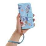 Floral Pattern Leather Phone Case with Lanyard, For Xiaomi 14T, For Xiaomi 13T - Image 8