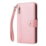 Rivet Buckle 9 Cards Three Fold Leather Phone Case, For Xiaomi 14T Pro Global, For Xiaomi 14T 5G Global - Image 2