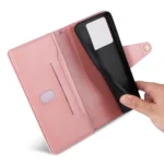 Rivet Buckle 9 Cards Three Fold Leather Phone Case, For Xiaomi 14T Pro Global, For Xiaomi 14T 5G Global - Image 7