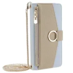 Crossbody Litchi Texture Leather Phone Case, For Redmi Note 14 Pro 4G, For Redmi Note 14 4G 163.25mm, For Redmi 13 4G - Image 2