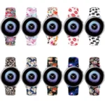 20mm Reverse Buckle Printed Silicone Strap - Image 3