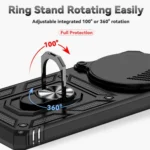 Sliding Camshield Holder Phone Case, For Redmi Note 14 Pro+ 5G Global, For Redmi 14C 4G - Image 5