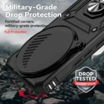 Sliding Camshield Holder Phone Case, For Redmi Note 14 Pro+ 5G Global, For Redmi 14C 4G - Image 8