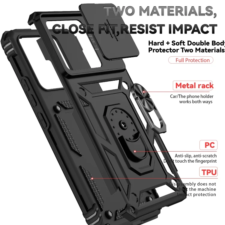 EDA007445202A_3.webp Sliding Camshield Holder Phone Case, For Xiaomi 14T Pro, For Xiaomi 14T - Image 4