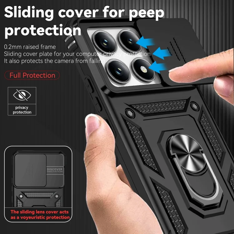EDA007445202A_5.webp Sliding Camshield Holder Phone Case, For Xiaomi 14T Pro, For Xiaomi 14T - Image 6