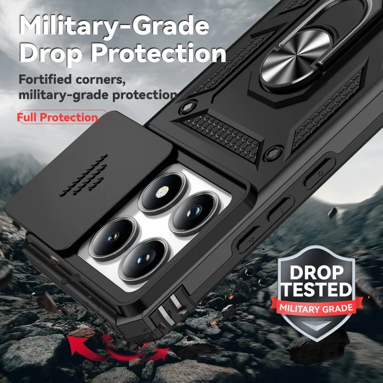 EDA007445202A_7.webp Sliding Camshield Holder Phone Case, For Xiaomi 14T Pro, For Xiaomi 14T - Image 8