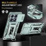 Armor PC Hybrid TPU Camera Shield Phone Case, For Xiaomi 14T Pro, For Xiaomi 14T - Image 3