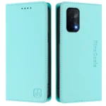 RC01 Dual-Folded Magnetic Suction RFID Leather Phone Case, For OPPO A54 5G / A74 5G / A93 5G, For OPPO Reno5 5G / 4G / Find X3 Lite - Image 2