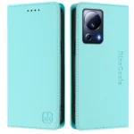 RC01 Dual-Folded Magnetic Suction RFID Leather Phone Case, For Xiaomi 13 Lite 5G / Civi 2, For Xiaomi 13 Pro 5G - Image 2