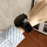 Snap Button Brushed Plush Watch Band - Image 4