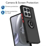 Q Shadow 1 Series TPU + PC Phone Case with Ring, For Xiaomi 14T, For Xiaomi Poco X6 Pro - Image 5