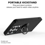 Q Shadow 1 Series TPU + PC Phone Case with Ring, For Xiaomi 14T, For Xiaomi Poco X6 Pro - Image 6