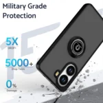 Q Shadow 1 Series TPU + PC Phone Case with Ring, For Xiaomi Poco X7 Pro, Xiaomi Poco M7 Pro 5G - Image 3