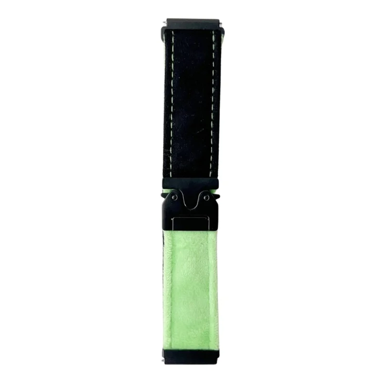 Snap Button Brushed Plush Watch Band