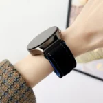 Snap Button Brushed Plush Watch Band - Image 4