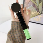 Snap Button Brushed Plush Watch Band - Image 6