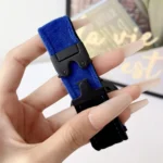 Snap Button Brushed Plush Watch Band - Image 7