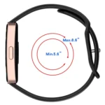 Slim Reverse Buckle Silicone Watch Band - Image 3