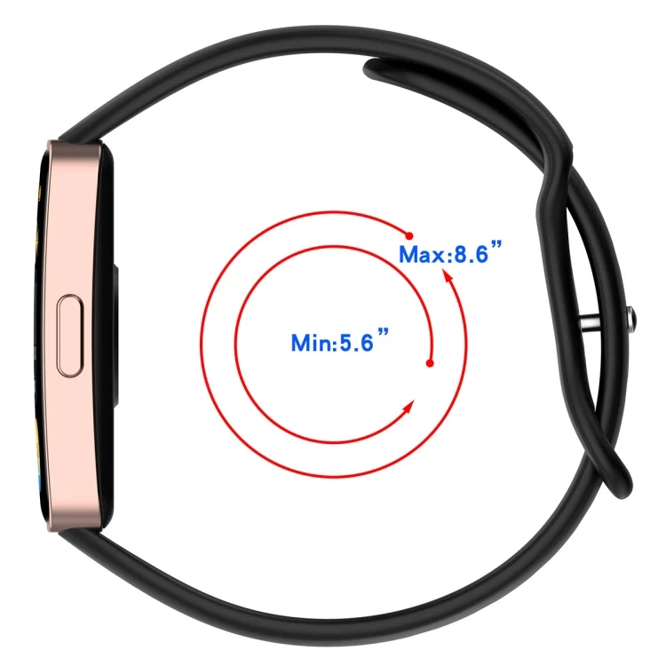 EDA0074610_B2.webp Slim Reverse Buckle Silicone Watch Band - Image 3