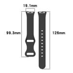 Slim Reverse Buckle Silicone Watch Band - Image 4