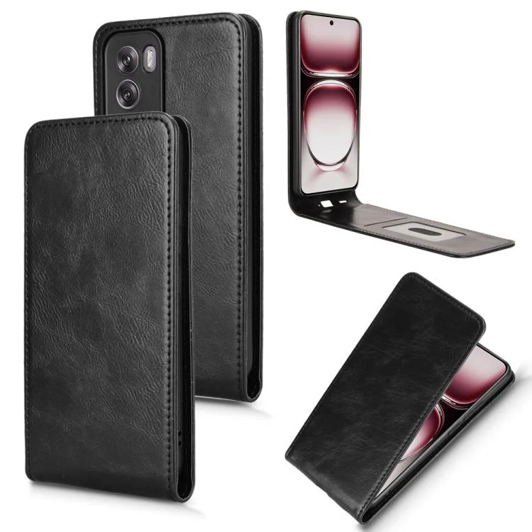 Magnetic Vertical Flip Leather Phone Case, For OPPO Reno12 5G Global, For OPPO Reno12 Pro 5G Global, For OPPO Reno11 F / F25 Pro, For OPPO Find X8 Pro