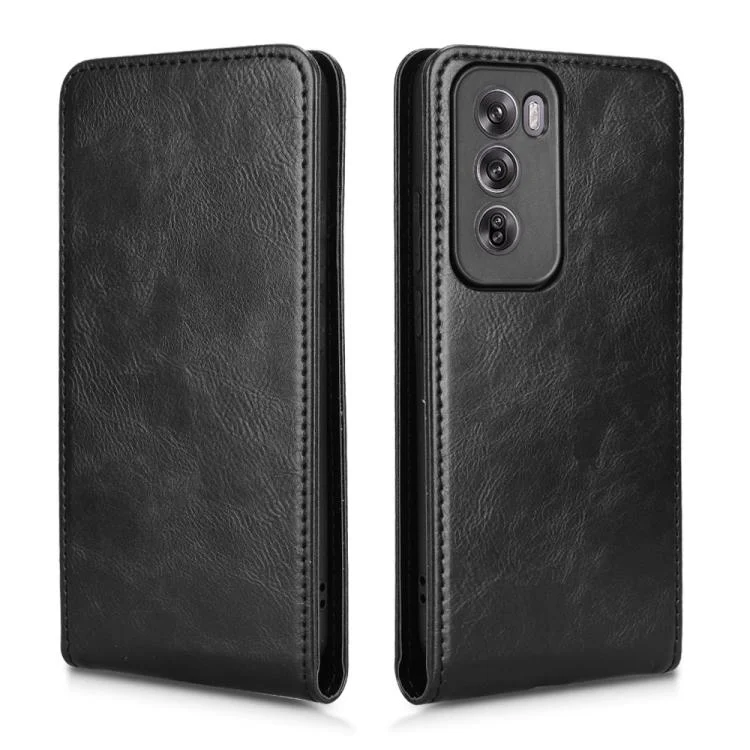 EDA007461205A_1.webp Magnetic Vertical Flip Leather Phone Case, For OPPO Reno12 5G Global, For OPPO Reno12 Pro 5G Global, For OPPO Reno11 F / F25 Pro, For OPPO Find X8 Pro - Image 2