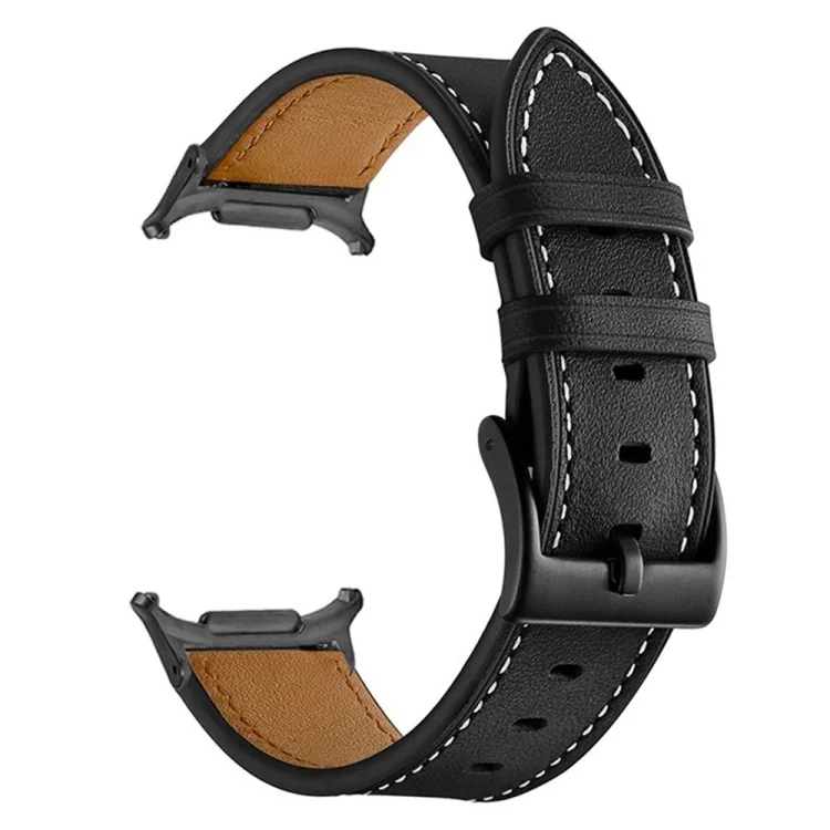 EDA007461501A_1.webp Black Buckle Genuine Leather Watch Band - Image 3