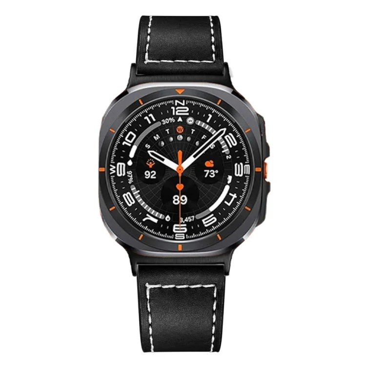 EDA007461501A_3.webp Black Buckle Genuine Leather Watch Band - Image 5