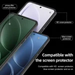Armor Clear TPU Hard PC Phone Case, For Redmi K80 Pro, For Redmi K80 - Image 3