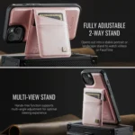 AutSpace A12 MagSafe Magnetic RFID Card Bag Phone Case, For iPhone 14 Plus, For iPhone 14, For iPhone 14 Pro, For iPhone 14 Pro Max - Image 6