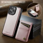 AutSpace A12 MagSafe Magnetic RFID Card Bag Phone Case, For iPhone 13 Pro Max, For iPhone 13 Pro, For iPhone 13, For iPhone 12 / 12 Pro - Image 7