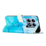 Painted Marble Pattern Leather Phone Case, For Xiaomi 14T Pro 5G Global, For Xiaomi 14T Global, For Xiaomi Poco F6, For Xiaomi Poco F6 Pro 5G - Image 3