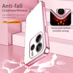 Transparent Plating Fine Hole Phone Case, For Redmi Note14 4G 163.25mm - Image 6