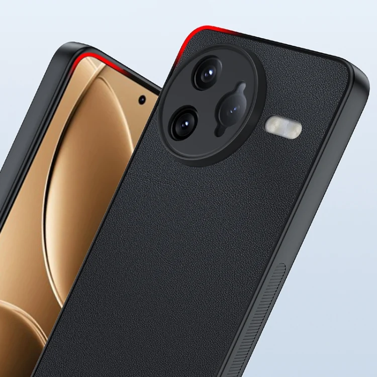 EDA007476201A_3.webp Ultra-thin Plain Skin Leather Phone Case, For Redmi K80 Pro / Poco F7 Ultra, For Redmi K80 / Poco F7 Pro - Image 4