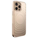 Wave Texture Liquid Silicone Titanium MagSafe Phone Case, For iPhone 15 Pro, For iPhone 15, For iPhone 14, For iPhone 14 Pro, For iPhone 14 Pro Max