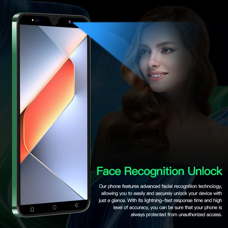 EDA0074800_B9.webp Povo6 Neo / DP29, 1GB+16GB, Face Identification, 5.0 inch Android 8.1 MTK6580M Quad Core, Network: 3G, Dual SIM - Image 10