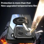 360 Holder MagSafe Acrylic Hybrid TPU Phone Case, For Xiaomi 15 Pro, For Xiaomi 15 - Image 4