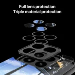 360 Holder MagSafe Acrylic Hybrid TPU Phone Case, For Xiaomi 15 Pro, For Xiaomi 15 - Image 5