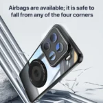 360 Holder MagSafe Acrylic Hybrid TPU Phone Case, For Xiaomi 15 Pro, For Xiaomi 15 - Image 6