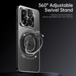 Rotating Holder Frosted Metal Phone Case, For Xiaomi 15 Ultra, For Xiaomi 15 Pro, For Xiaomi 15 - Image 3