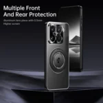 Rotating Holder Frosted Metal Phone Case, For Xiaomi 15 Ultra, For Xiaomi 15 Pro, For Xiaomi 15 - Image 4