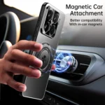 Rotating Holder Frosted Metal Phone Case, For Xiaomi 15 Ultra, For Xiaomi 15 Pro, For Xiaomi 15 - Image 5