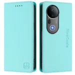 RC01 Dual-Folded Magnetic Suction RFID Leather Phone Case, For vivo S20 Pro 5G, For vivo Y300 5G - Image 2