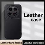 Litchi Leather Magnetic Full Coverage Shockproof Phone Case, For Xiaomi 15 Ultra, For Xiaomi Poco M7 Pro 5G, For Xiaomi 15 Pro - Image 2