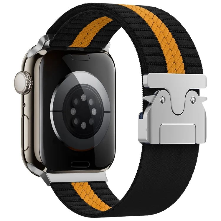 Parachute Buckle Braided Nylon Watch Band, For Apple Watch 46mm / 49mm / 45mm / 44mm, For Apple Watch 42mm / 41mm / 40mm / 38mm