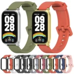 Mijobs Metal Shell Silicone Watch Band - Image 2