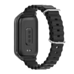Mijobs Metal Shell Marine Silicone Watch Band - Image 6